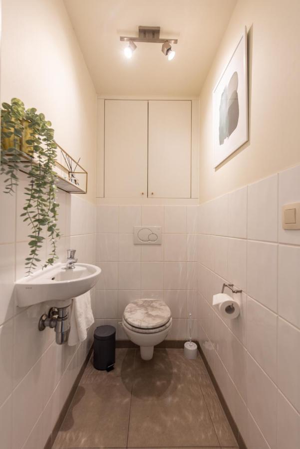 Shs Homes-Luxe Highrise, 2 Bedrooms, Kitchen, Free Parking, Stunning View, Large Tarrasse, Workspace 哈瑟尔特 外观 照片